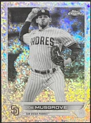 Joe Musgrove [Black & White Mini Diamond Refractor] #11