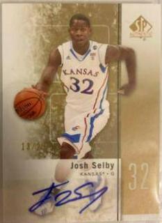 Josh Selby Autograph-Gold