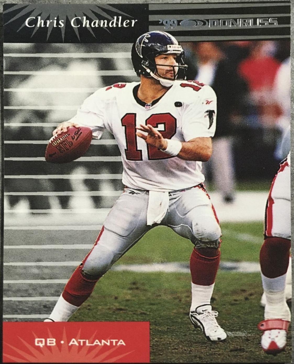 Chris Chandler #8 Football Cards 1999 Panini Donruss