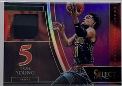 Trae Young [Purple} #DS-TYG Basketball Cards 2018 Panini Select Draft Selections Memorabilia Prices