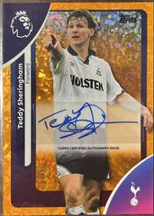 Teddy Sheringham [Orange Sparkle] #AC-TS Soccer Cards 2025 Topps Premier League Autograph Prices