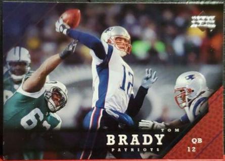 Tom Brady #109 2005 Upper Deck Football