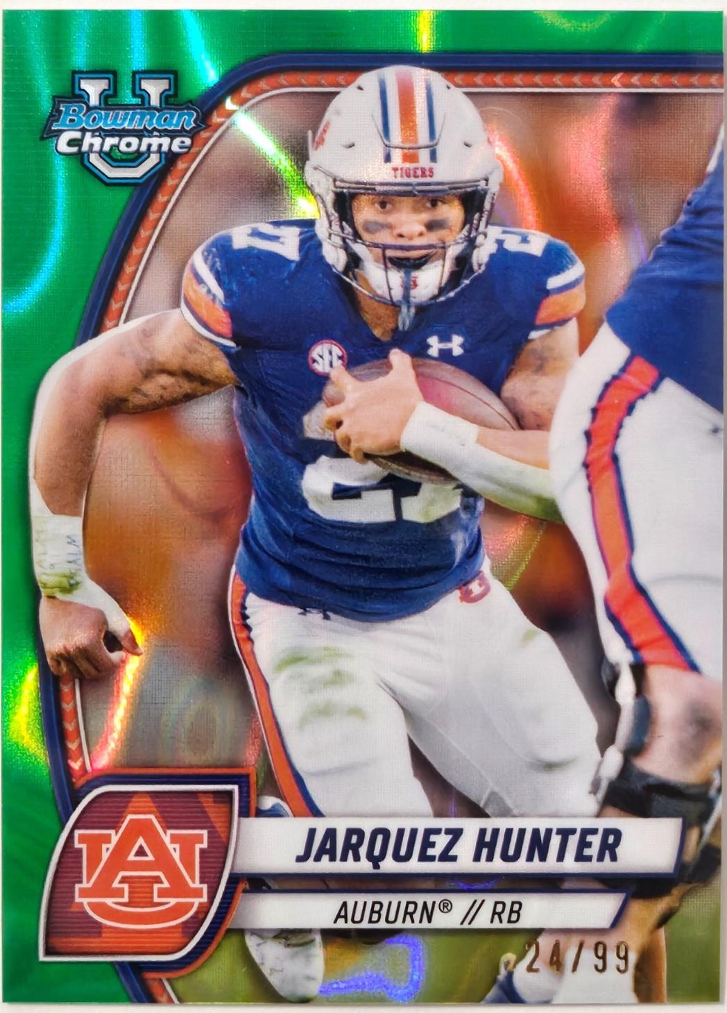 Jarquez Hunter [Green Lava Refractor] #93