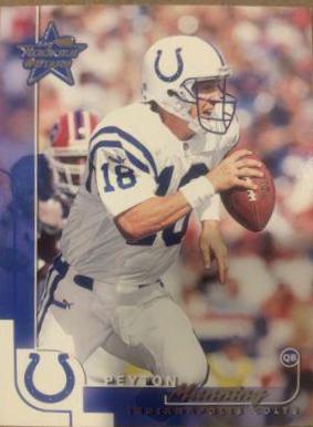 Peyton Manning #40 2000 Leaf Rookies & Stars Football