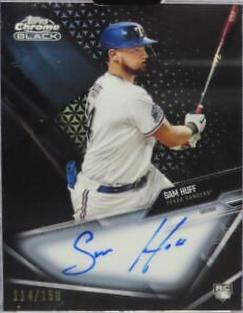 Sam Huff [Blue Refractor] #RA-SHU