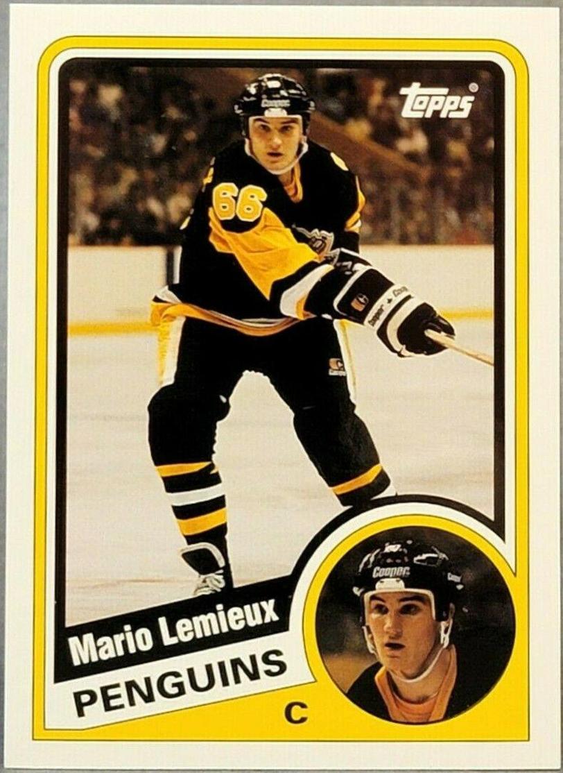 Mario Lemieux #LRC-ML Hockey Cards 2003 Topps Lost Rookies