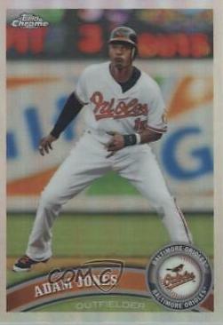 Adam Jones #83 2011 Topps Chrome Baseball