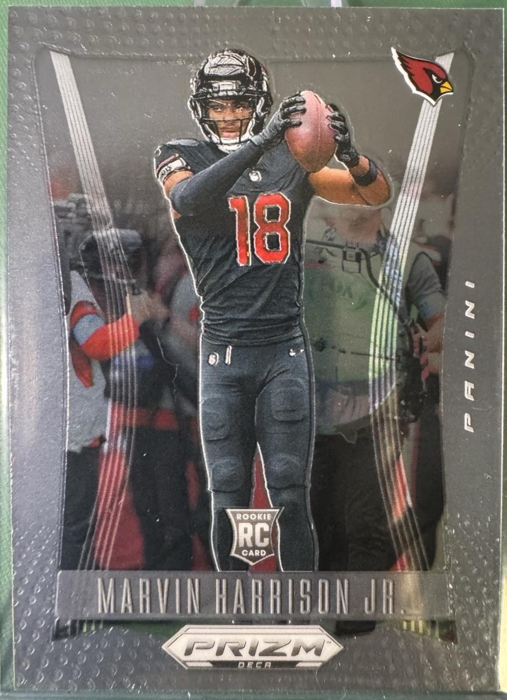 Marvin Harrison Jr. #7 Football Cards 2024 Panini Prizm Deca