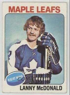 Lanny McDonald #23 Hockey Cards 1975 Topps