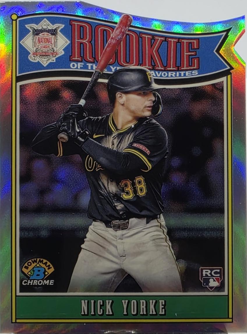 Nick Yorke #ROY-14 Baseball Cards 2025 Bowman Rookie of the Year Favorites