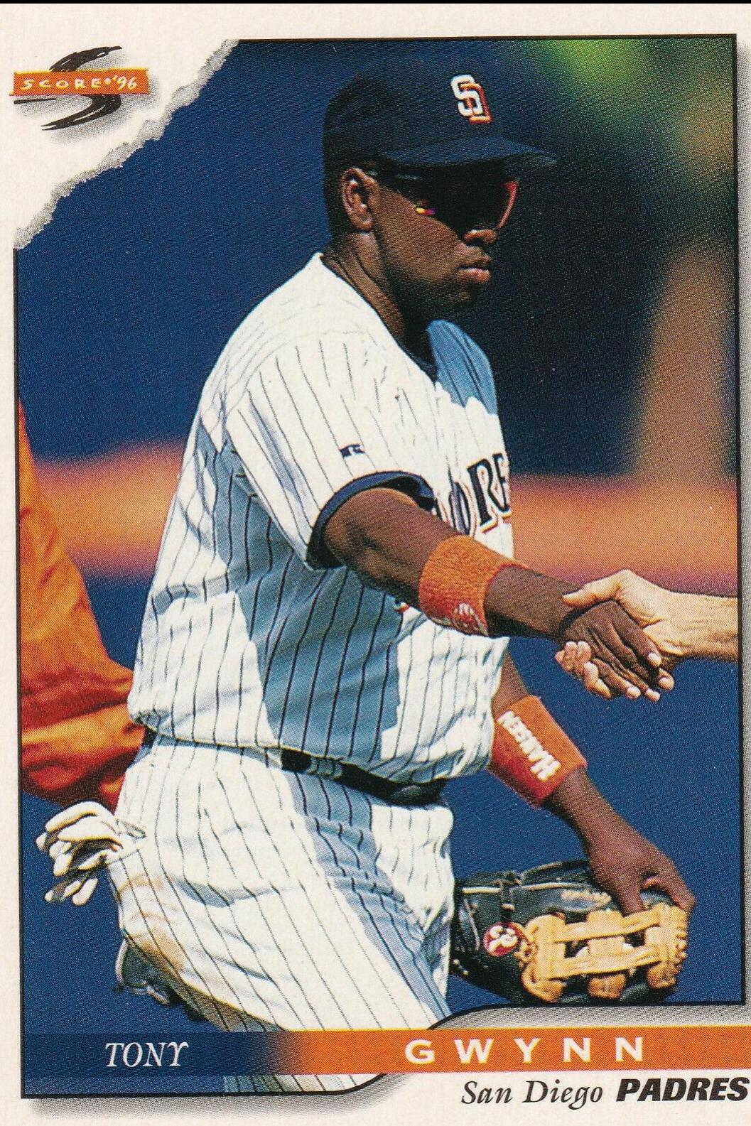 Tony Gwynn #16 Baseball Cards 1996 Score