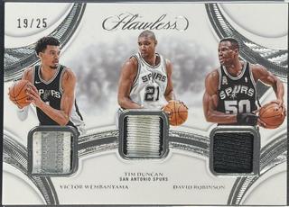 Victor Wembanyama / David Robinson / Tim Duncan