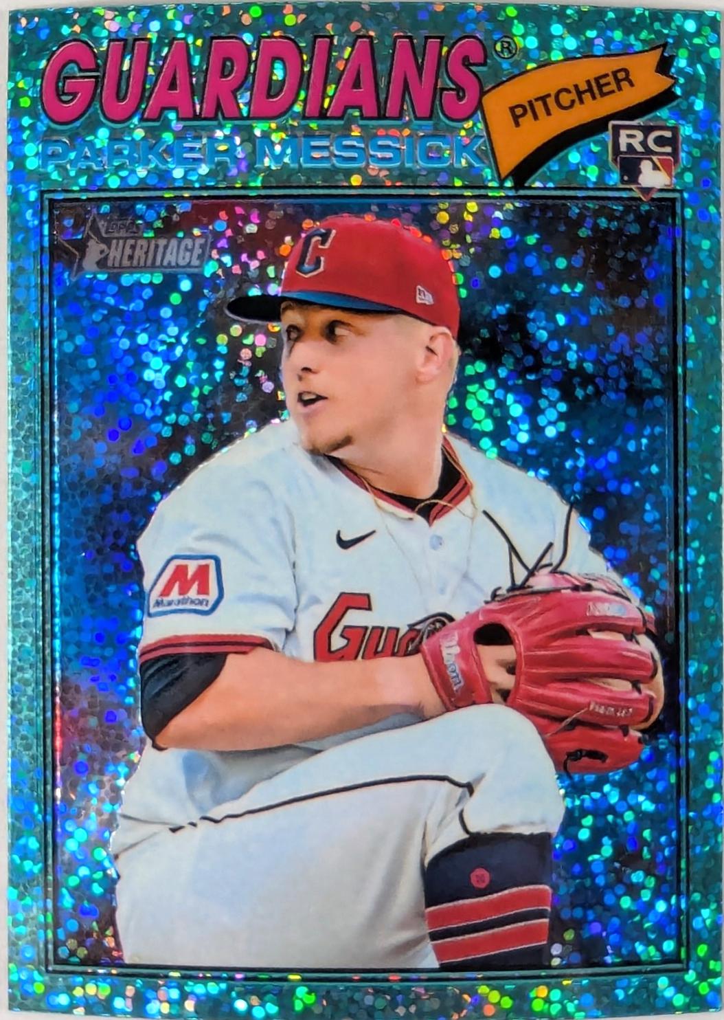 Parker Messick #242 2026 Topps Heritage Baseball