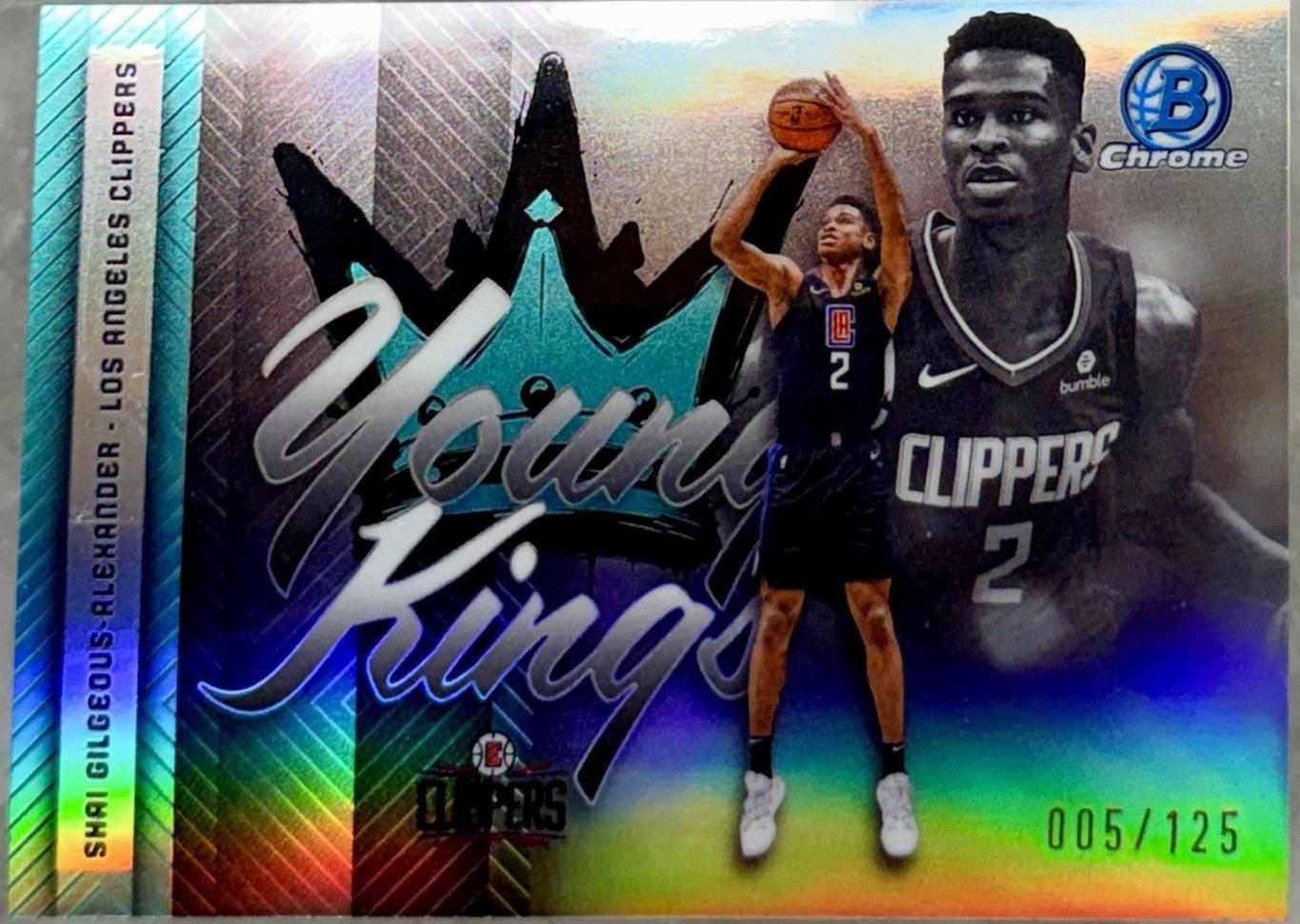 2025 Shai Gilgeous-Alexander [Aqua Refractor] #YK-1