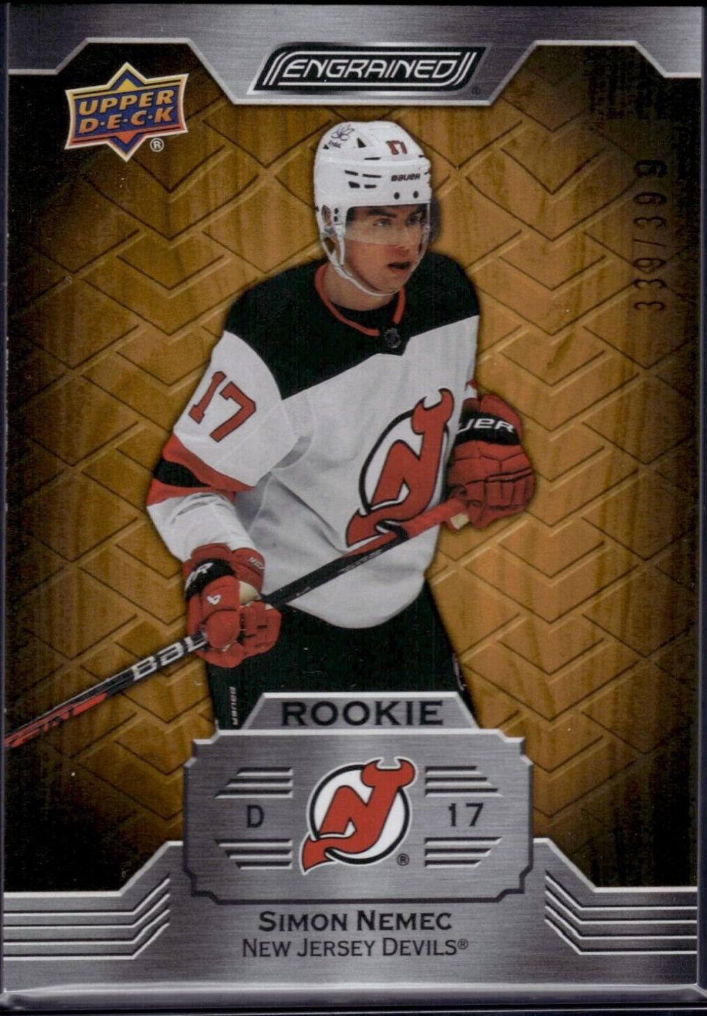 Simon Nemec #141 2023-24 Upper Deck Engrained Hockey