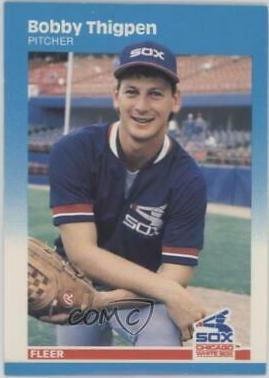 Bobby Thigpen #507 Baseball Cards 1987 Fleer