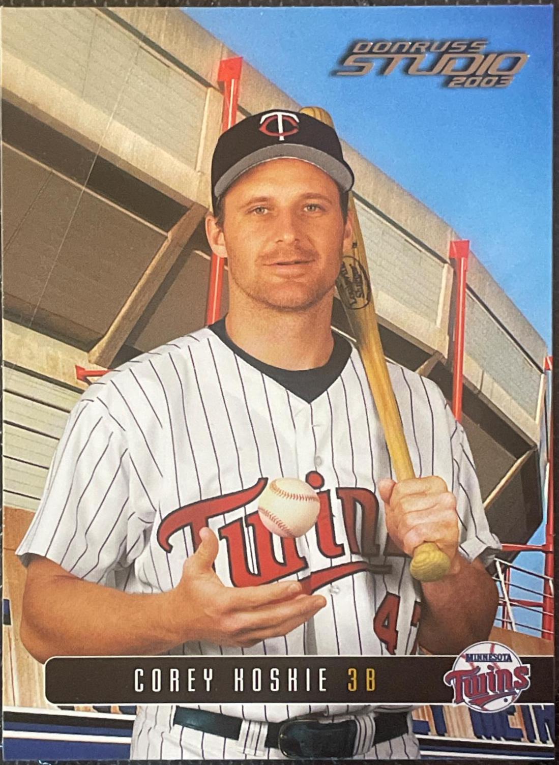 Corey Koskie #45 Baseball Cards 2003 Donruss Studio