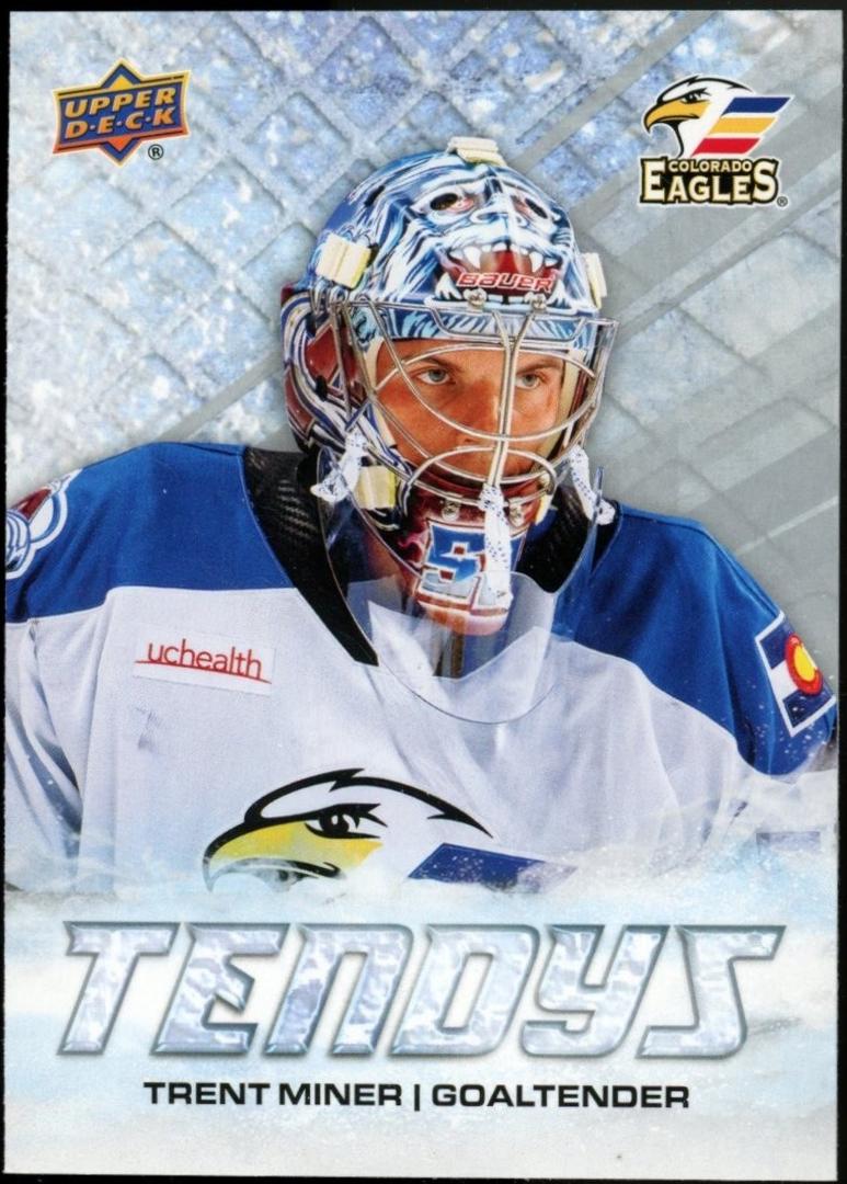 Trent Miner #T-7 Hockey Cards 2024 Upper Deck AHL Tendys