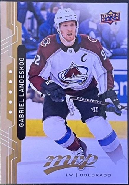 Gabriel Landeskog #21 Hockey Cards 2018 Upper Deck MVP