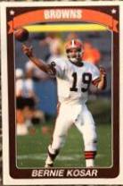 Bernie Kosar #39 Football Cards 1990 Panini Sticker