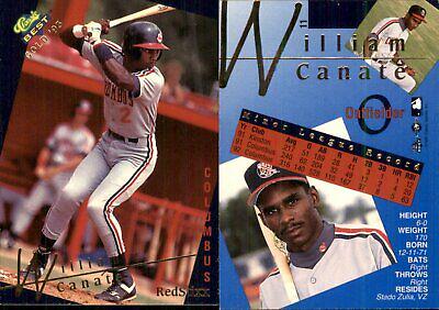 William Canate #11 Baseball Cards 1993 Classic Best Gold