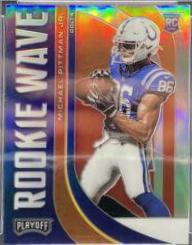 Michael Pittman Jr. #RW14 Football Cards 2020 Panini Playoff Rookie Wave