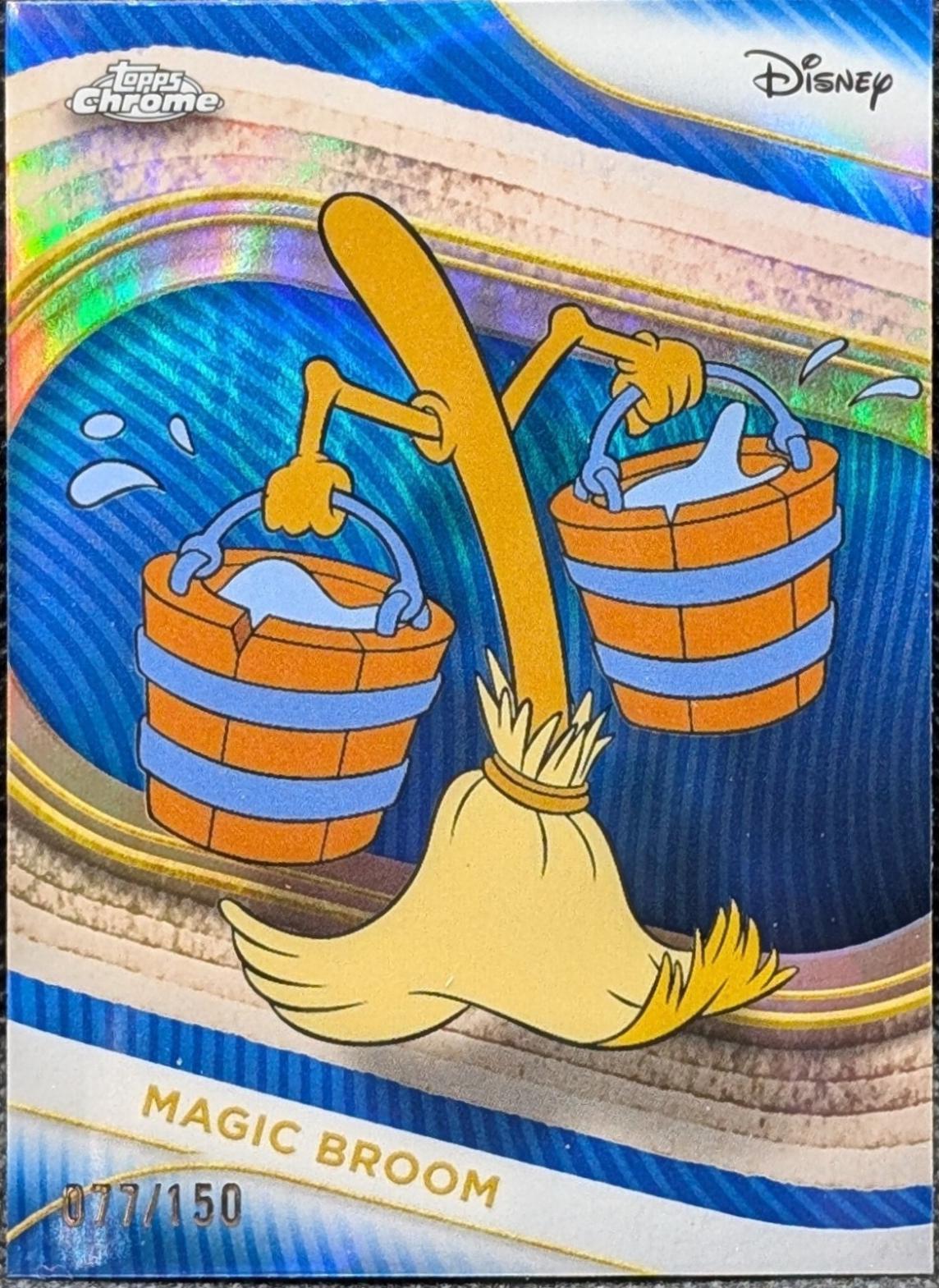 Magic Broom [Blue Refractor] #189