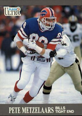 Pete Metzelaars #3 Football Cards 1991 Ultra