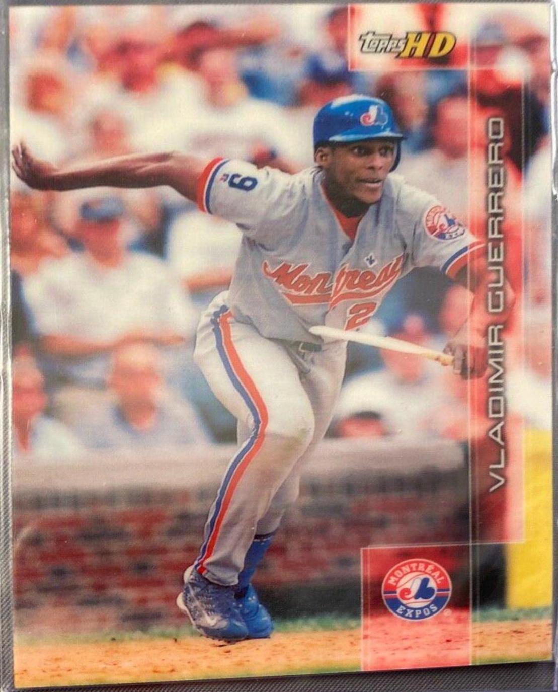 Vladimir Guerrero #18 Baseball Cards 2001 Topps H.D