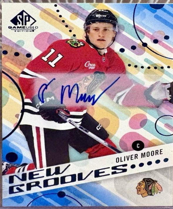 Oliver Moore [Blue Autograph] #NG-8