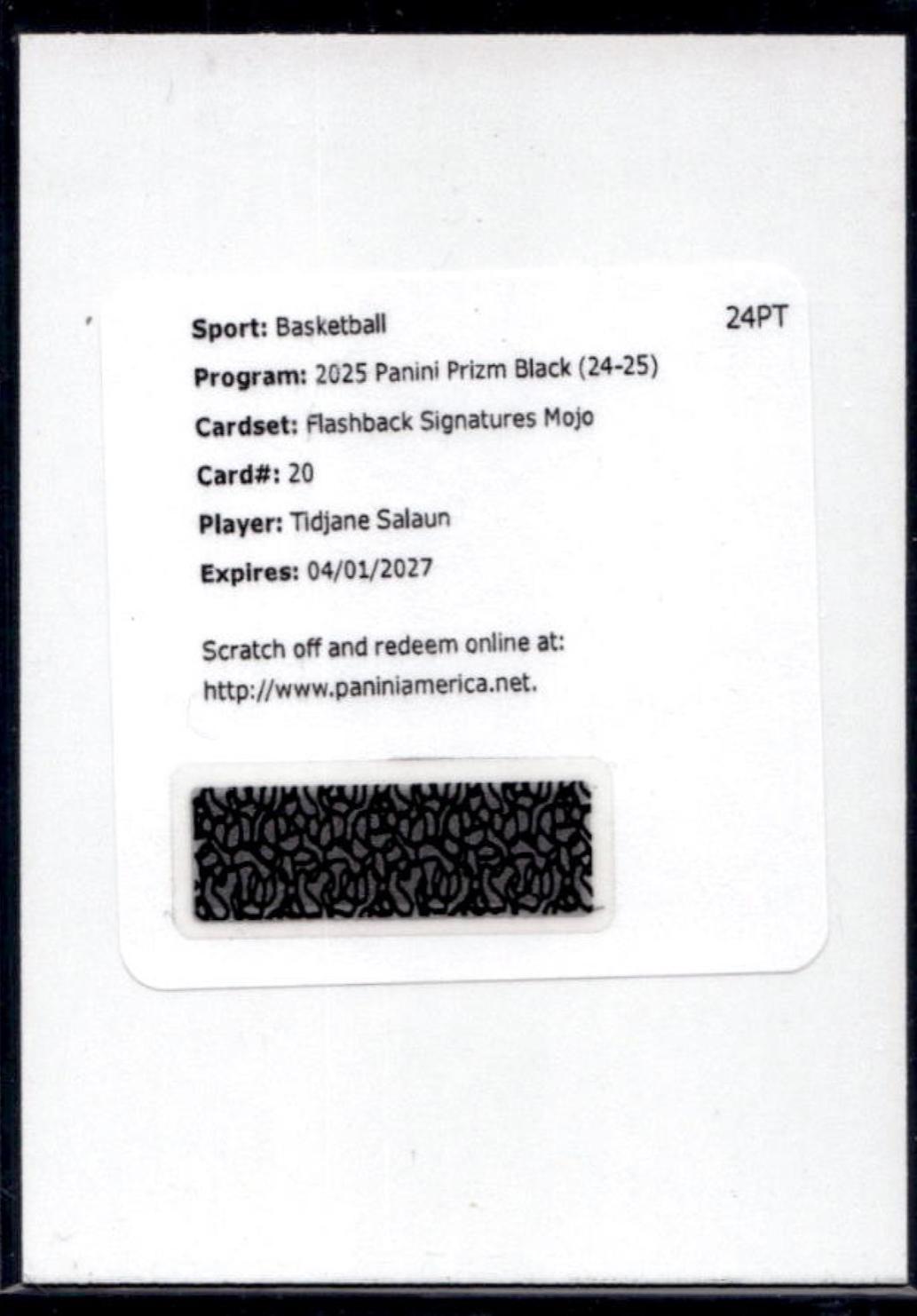 Tidjane Salaun [Mojo] #20