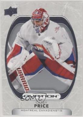 Carey Price #1 Hockey Cards 2021 Upper Deck Ovation