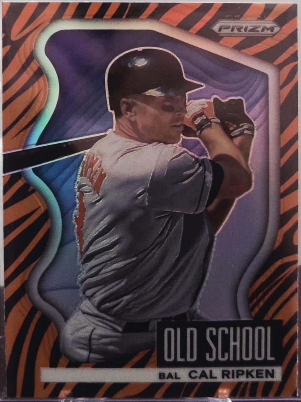 Cal Ripken [Tiger Stripes Prizm] #OS-5
