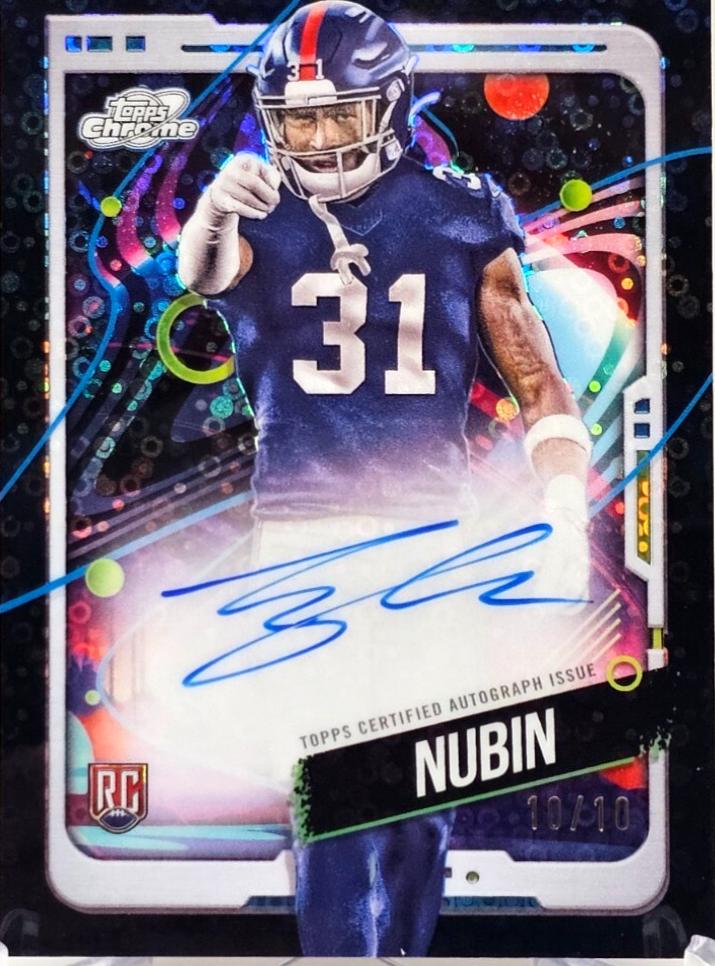 Tyler Nubin [Black Eclipse Refractor] #CCA-TN