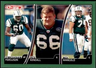D'Brickashaw Ferguson, Nick Mangold, Pete Kendall
