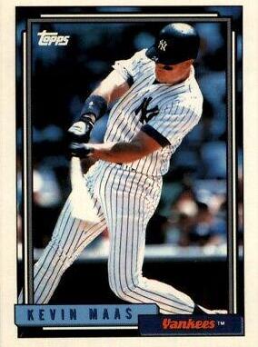 Kevin Maas #710 Baseball Cards 1992 Topps