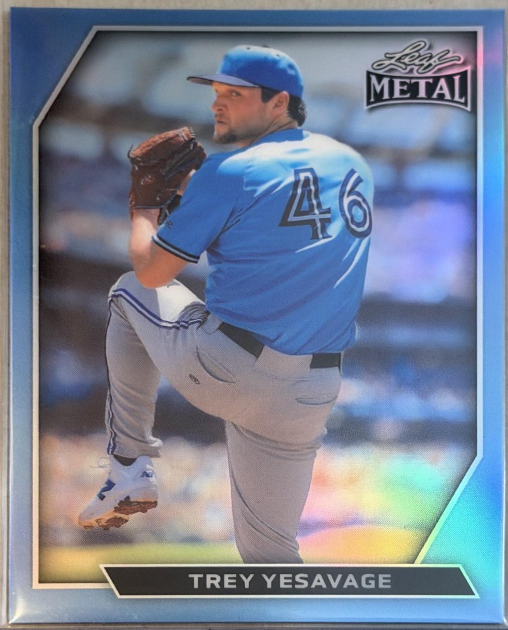 Trey Yesavage #162 2026 Leaf Metal Baseball