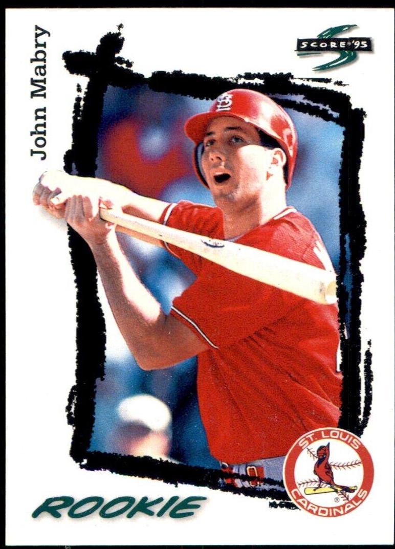 John Mabry #301 Baseball Cards 1995 Score