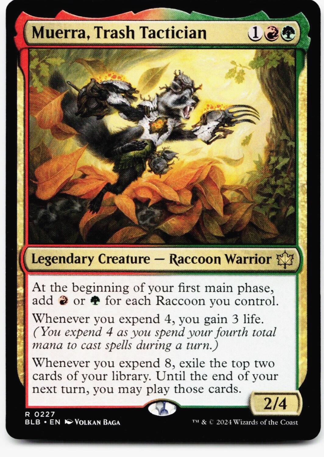 Muerra, Trash Tactician #227 Magic Bloomburrow