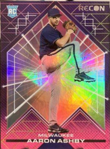 Aaron Ashby #5 Baseball Cards 2022 Panini Chronicles Recon