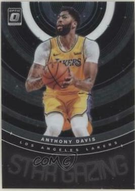 Anthony Davis #3 Basketball Cards 2019 Panini Donruss Optic Star Gazing