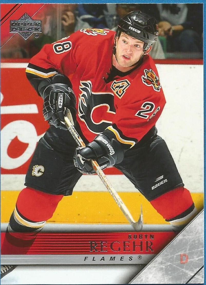 Robyn Regehr #27 Hockey Cards 2005 Upper Deck
