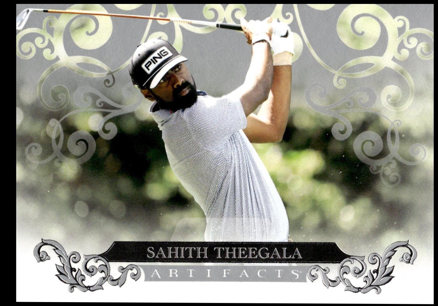 Sahith Theegala #43 2026 Upper Deck Artifacts Golf