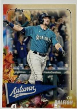 Cal Raleigh #AT-11 Baseball Cards 2024 Topps Update Autumn Tales