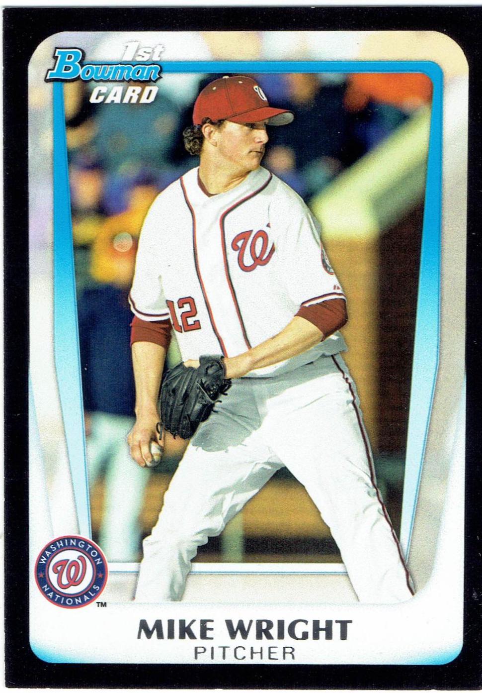 Mike Wright #BDPP11 Baseball Cards 2011 Bowman Chrome Draft Picks & Prospects