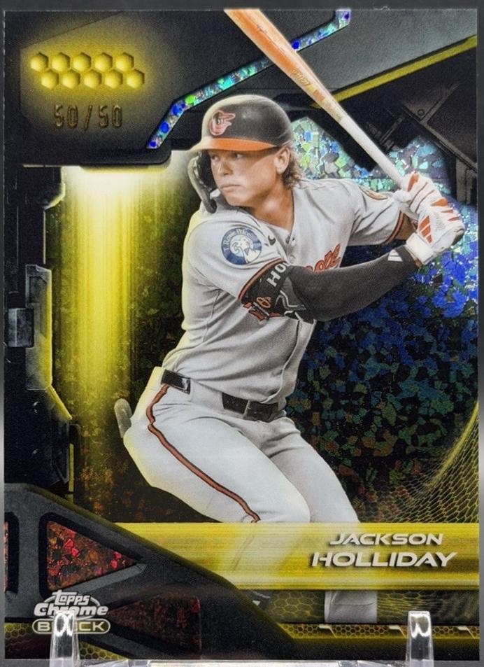 Jackson Holliday [Gold Mini-Diamond Refractor] #88