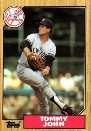 Tommy John #236 Baseball Cards 1987 Topps
