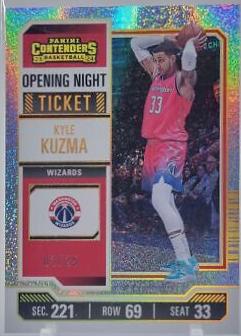 Kyle Kuzma [Opening Night Ticket #32 2023 Panini Contenders Basketball