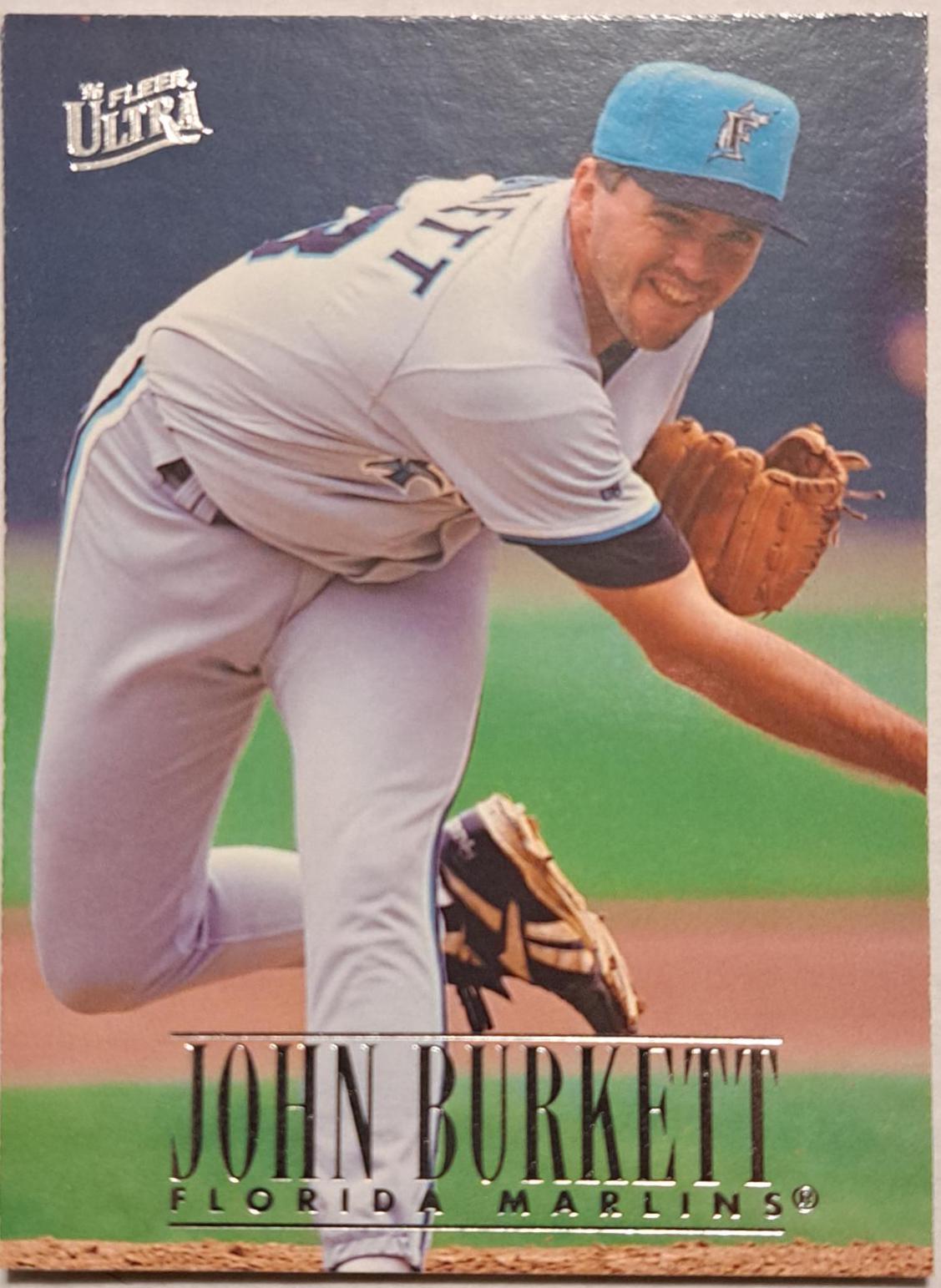 John Burkett #196 Baseball Cards 1996 Stadium Club Power Streak