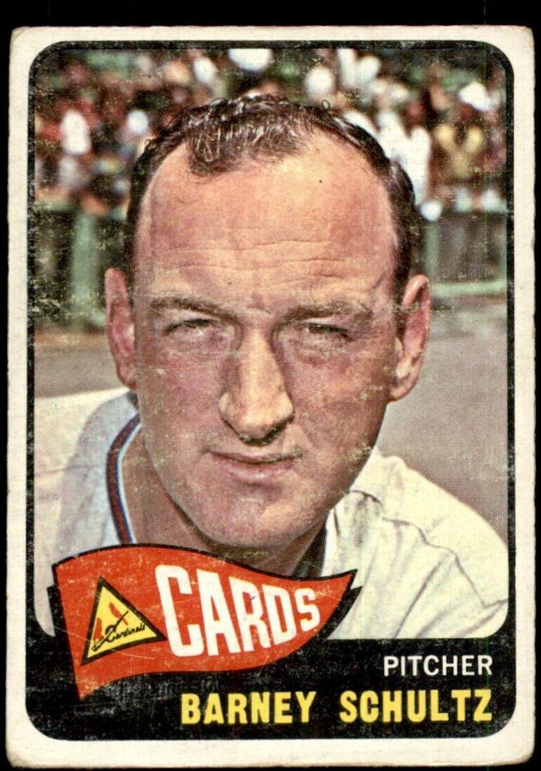 Barney Schultz #28 Baseball Cards 1965 O Pee Chee